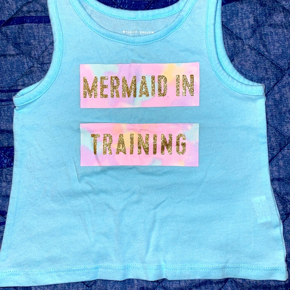 Mermaid in Training tank